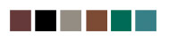 IR, R and PBR Metal Roofing color chart