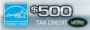 $500 tax credit when you use Union Corrugating Metal Roofing Supplies.